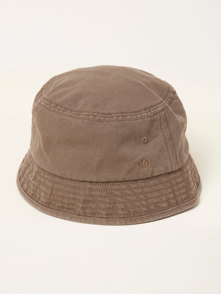 Marrón - FatFace Bucket Hat - Imagen 2 de 3