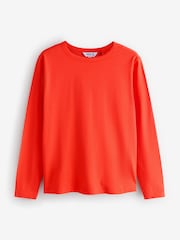 Red/Black Basic Long Sleeve T-Shirts 2 Pack - Image 2 of 3
