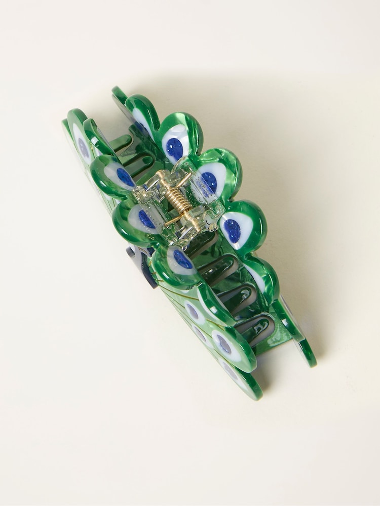 FatFace Peacock Claw Clip - Imaginea 3 din 3