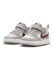 Nike Black Infant Court Borough Low Trainers - Image 5 of 9