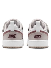 Nike Black Infant Court Borough Low Trainers - Image 6 of 9