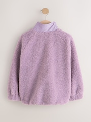 بنفسجي فاتح - سترة فليس بأزرار (3-16سنة) - صورة 13 من 15