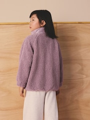 بنفسجي فاتح - سترة فليس بأزرار (3-16سنة) - صورة 7 من 15