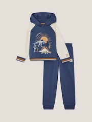 Monsoon Blue Dinosaur Sweater Set - Image 1 of 3