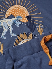 Monsoon Blue Dinosaur Sweater Set - Image 3 of 3
