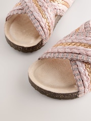 Rosa - Sandalias de corcho sin cordones - Imagen 3 de 5