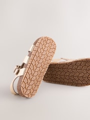 זהב - סנדלי דייגים מעור - תמונה 5 מתוך 5