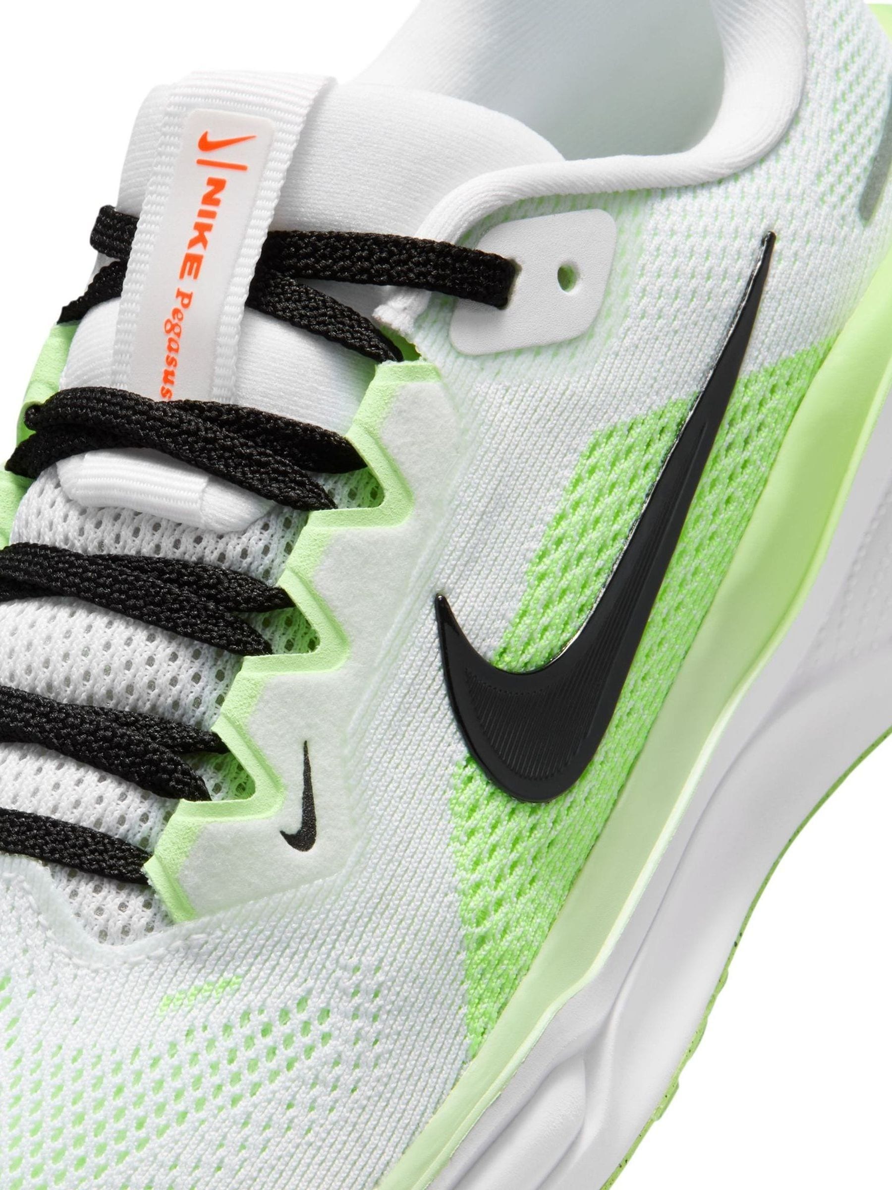 Buy Nike White/Volt Green Youth Air Zoom Pegasus 41 Running