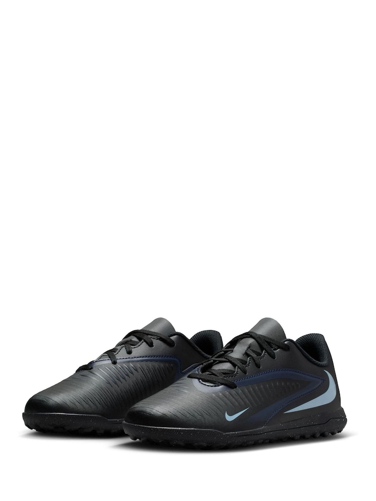Nike Black Jr Phantom 6 Low Club Football Boots - Image 1 of 3
