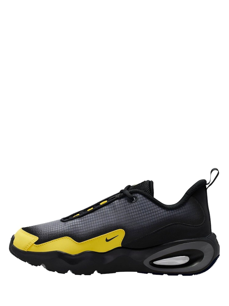 Nike Black Yellow Youth Air Max Nova Trainers - Image 2 of 4 Nike Black Yellow Youth Air Max Nova Trainers - Image 2 of 4