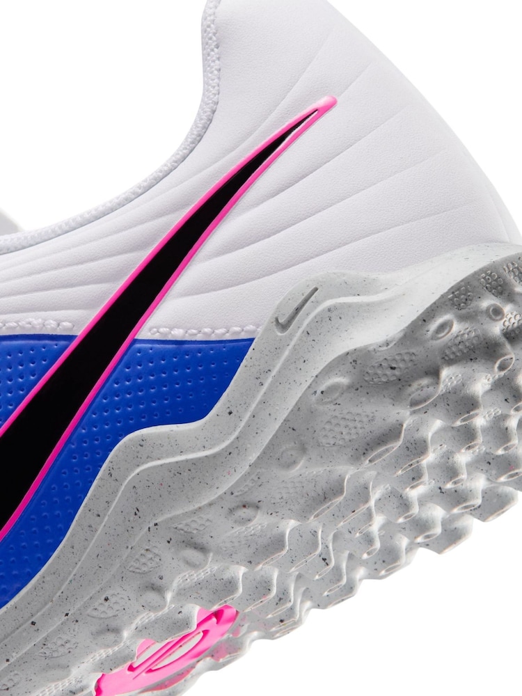 Nike White Jr. Tiempo Maestro Club Turf Football Boots - Image 10 of 10