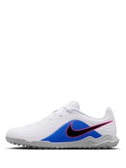 Nike White Jr. Tiempo Maestro Club Turf Football Boots - Image 2 of 10