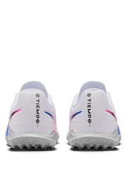 Nike White Jr. Tiempo Maestro Club Turf Football Boots - Image 8 of 10