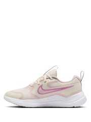 Nike Cream Pink Youth Cosmic Running Trainers - Image 4 of 11