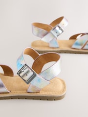 Pastel Metallic - Sandale din piele - Imaginea 4 din 5