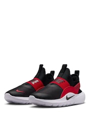 Nike Black/Red Youth Flex Runner 4 Trainers - Image 5 of 11