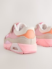 Pink Elastic Lace Chunky Trainers - Image 7 of 8