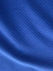 Blue Sleeveless Rib Vest - Image 3 of 3