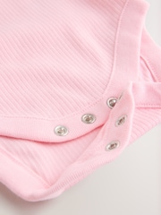 Cream/Pink Bows Baby Dungarees and Bodysuit Set 2 Piece (0mths-3yrs) - Image 11 of 11