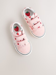 Roz căpșună - Teniși cu baretă - Imaginea 3 din 5