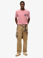 Superdry Pink Trade Tools Loose T-Shirt - Image 3 of 5