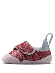 Nike Red Infant Swoosh 1 Trainers - Image 4 of 12