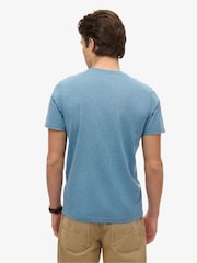 Superdry Blue Workwear Embossed Relaxed T-Shirt - Image 3 of 6