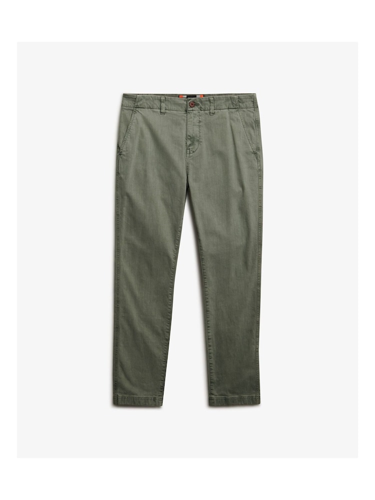 Superdry Green International Chino Trousers - Image 6 of 6