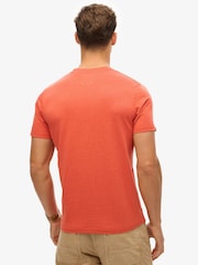 Superdry Orange Workwear Embossed Relaxed T-Shirt - Image 2 of 7