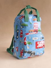 Cath Kidston Blue Stanley Print Medium Backpack - Image 1 of 3