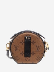 Sign of the Times Mini Louis Vuitton Reverse Monogram Boite Chapeau Brown Bag - Image 2 of 7