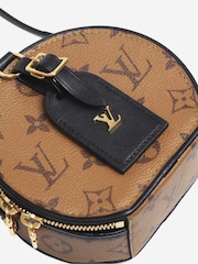 Sign of the Times Mini Louis Vuitton Reverse Monogram Boite Chapeau Brown Bag - Image 4 of 7
