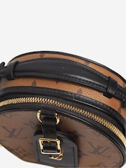Sign of the Times Mini Louis Vuitton Reverse Monogram Boite Chapeau Brown Bag - Image 5 of 7
