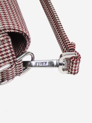 Sign of the Times Red Houndstooth Baguette Shoulder Bag - Image 10 of 10
