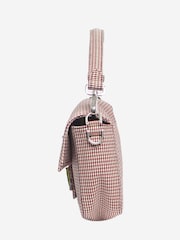 Sign of the Times Red Houndstooth Baguette Shoulder Bag - Image 5 of 10