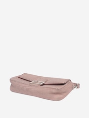 Sign of the Times Red Houndstooth Baguette Shoulder Bag - Image 6 of 10