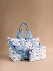 Cath Kidston Blue Overnight Bag - Image 1 of 4
