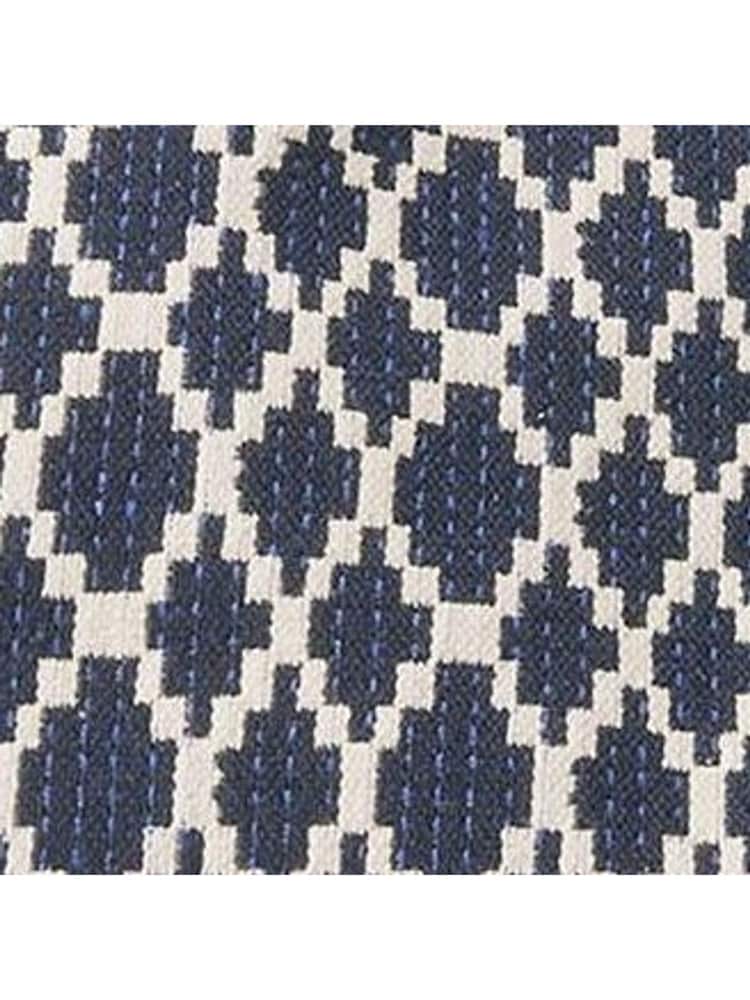 Accessorize Blue Geometric Print Textile Handbag - Image 3 of 3 Accessorize Blue Geometric Print Textile Handbag - Image 3 of 3