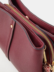 Accessorize Red Webbing Strap Cross-Body Bag - Image 2 of 2