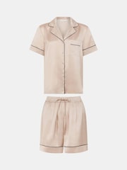 Accessorize Brown Satin Short Pyjamas Set - Image 3 of 3