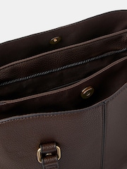 Accessorize Brown Webbing Strap Faux Leather Shoulder Bag - Image 4 of 4