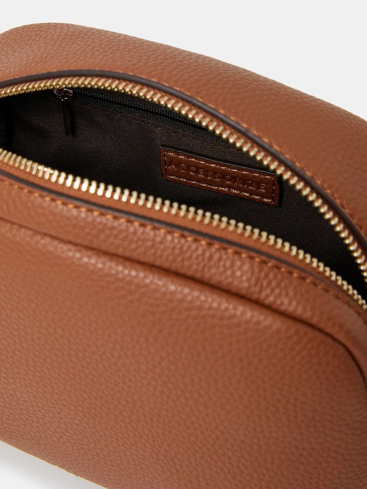 Accessorize Natural Small Webbing Strap Cross-Body Bag - Image 2 of 2 Accessorize Natural Small Webbing Strap Cross-Body Bag - Image 2 of 2