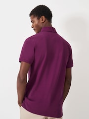 Crew Clothing Purple Classic Pique Polo Shirt - Image 2 of 5
