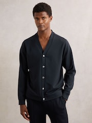 Reiss Navy Casson Cardigan - Image 5 of 6