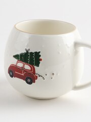 Code Maison Off White Driving Home for Christmas Mug - Image 2 of 6