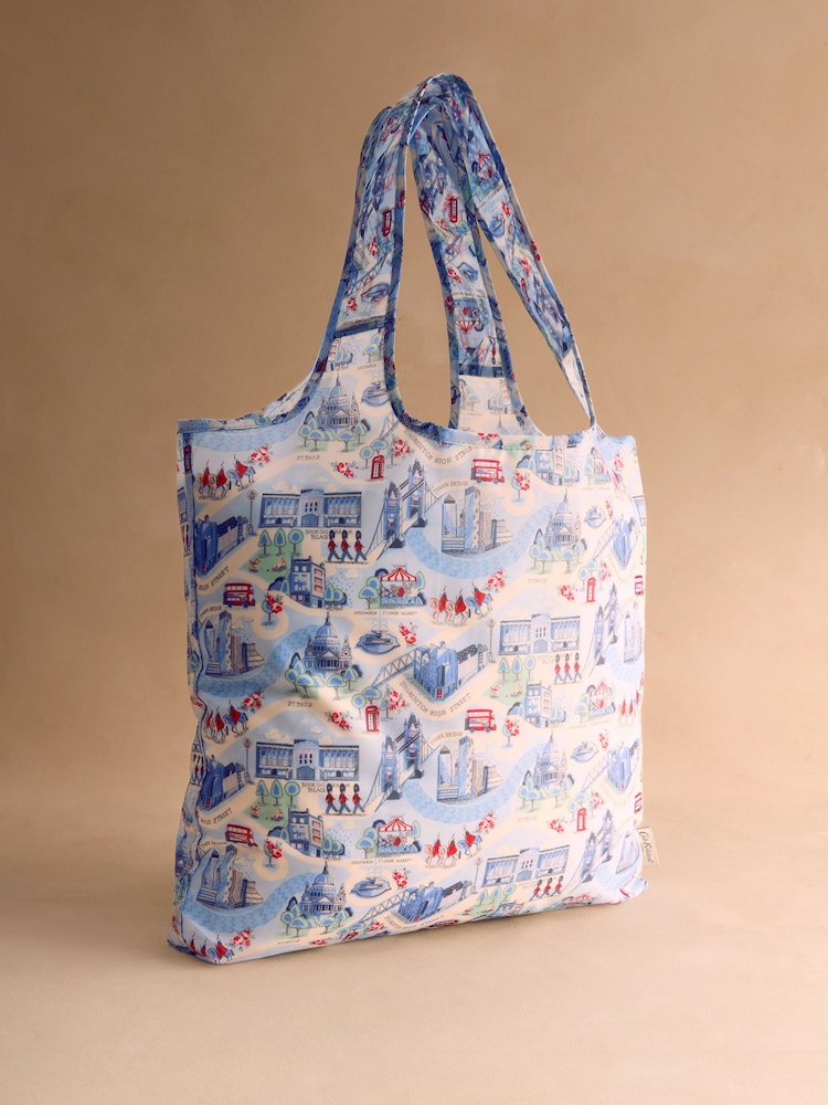 Cath Kidston Blue Foldaway Shopper - Image 1 of 3