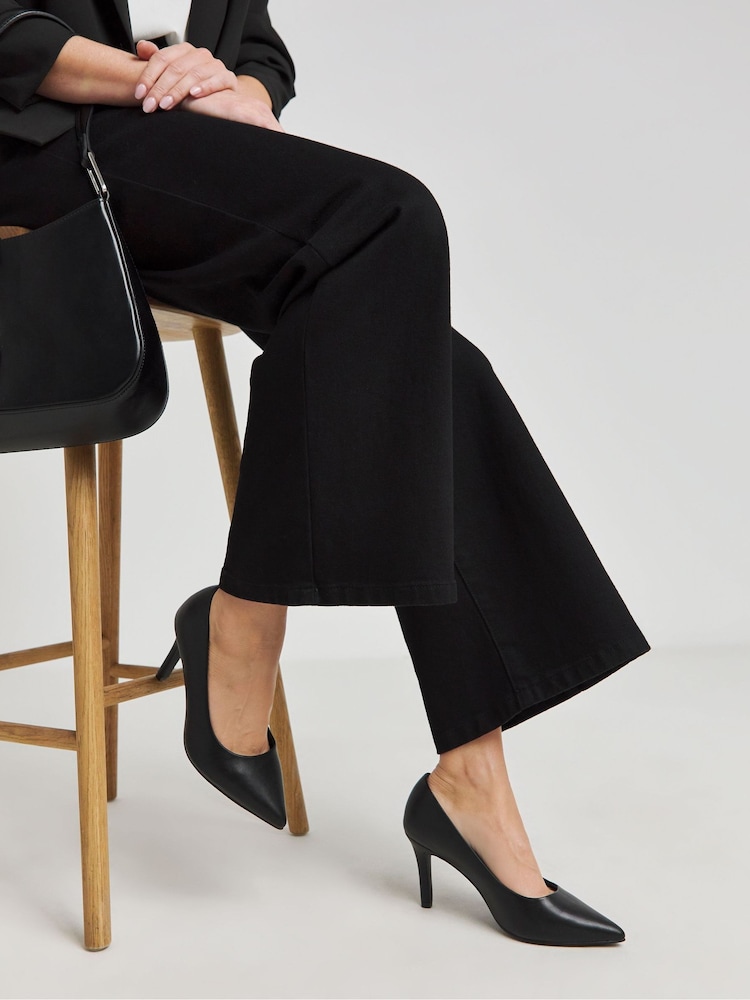 Joanna Hope Pointed Toe Stiletto Court Black Shoes - Image 1 of 4 Joanna Hope Pointed Toe Stiletto Court Black Shoes - Image 1 of 4