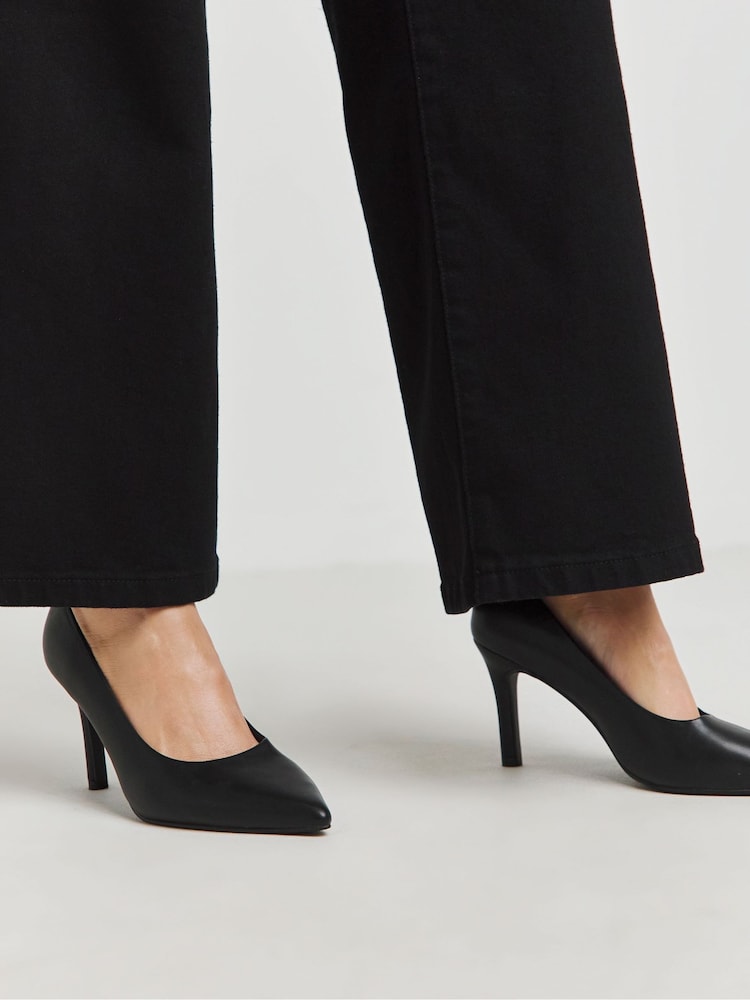 Joanna Hope Pointed Toe Stiletto Court Black Shoes - Image 4 of 4 Joanna Hope Pointed Toe Stiletto Court Black Shoes - Image 4 of 4