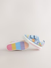 Blue Denim Standard Fit (F) Chunky Trainers With Touch Fastening - Image 3 of 5