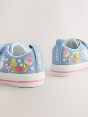 Blue Denim Standard Fit (F) Chunky Trainers With Touch Fastening - Image 4 of 5